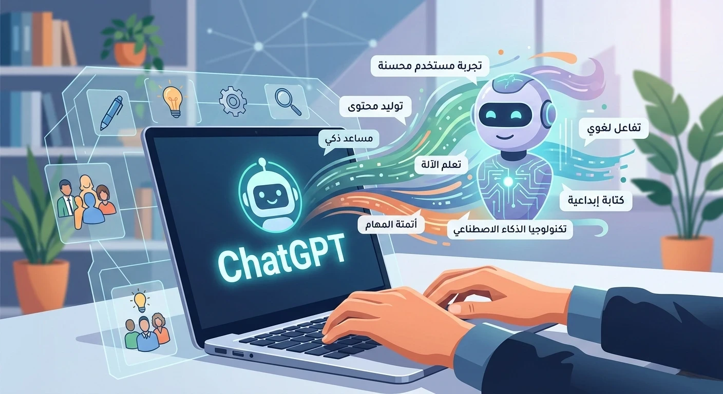 image about ازاي تستخدم ChatGPT في حياتك اليومية: ١٠ طرق متقدمة (دليل 2026)