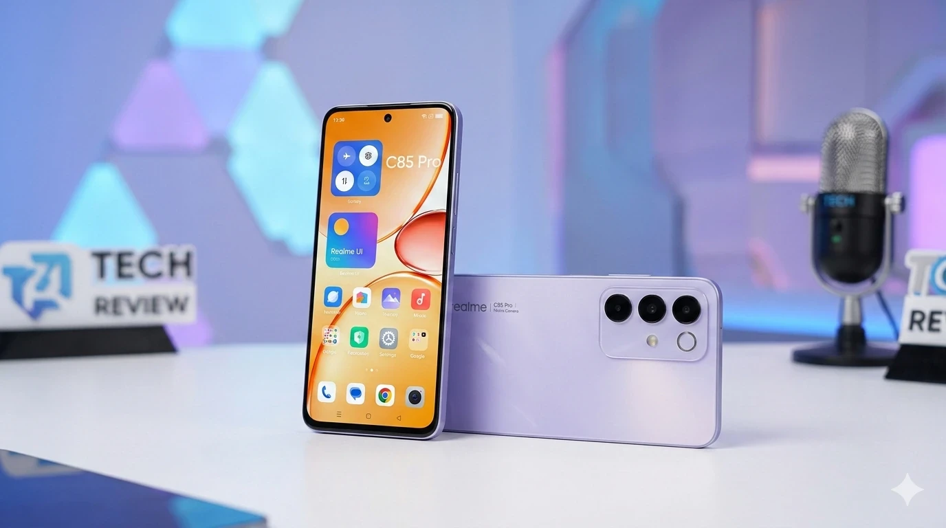 image about مراجعة شاملة لهاتف Realme C85 Pro – بطارية عملاقة وأداء متوازن بسعر اقتصادي