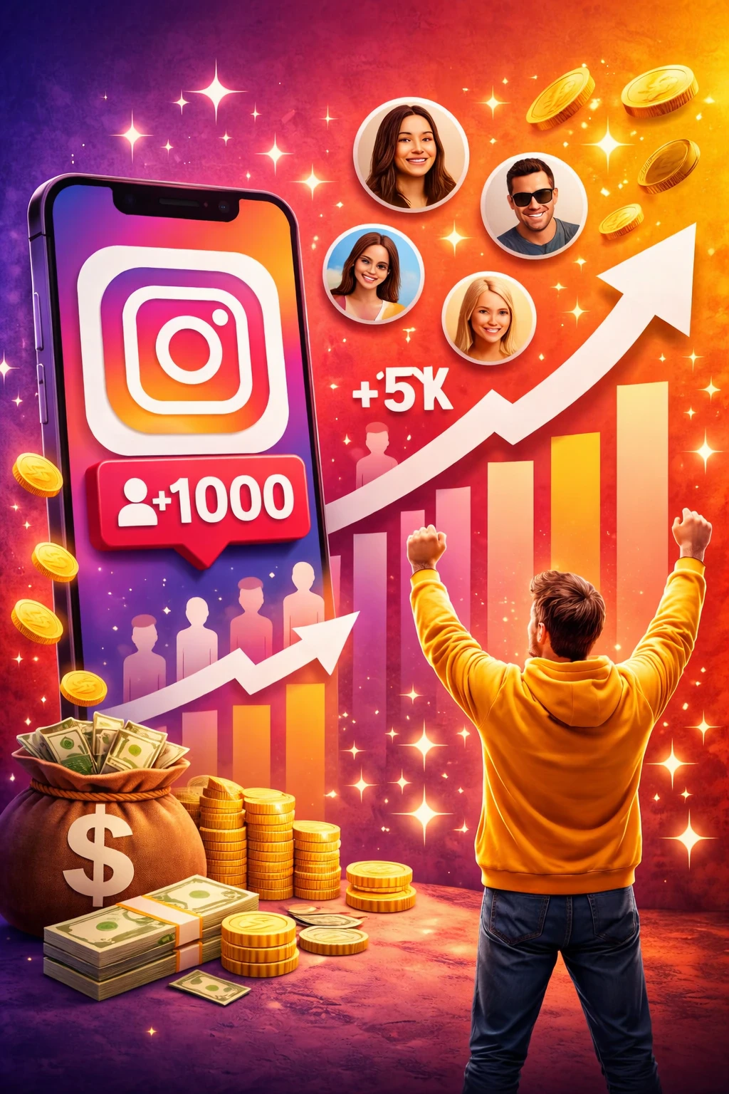 image about لن تصدق 😱 موقع وتطبيق يزود متابعين إنستقرام بسرعة!