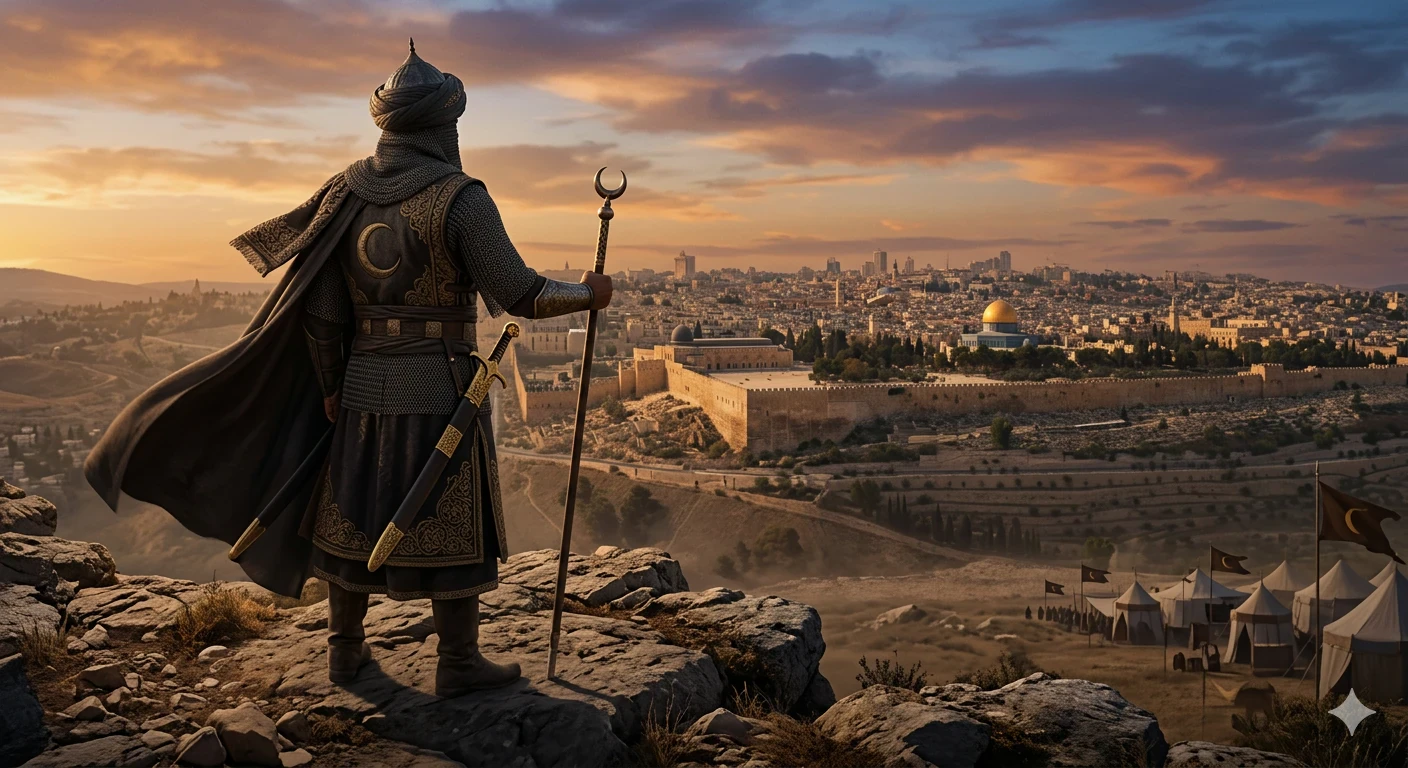 image about قصة صلاح الدين الأيوبي: القائد الذي حرر القدس