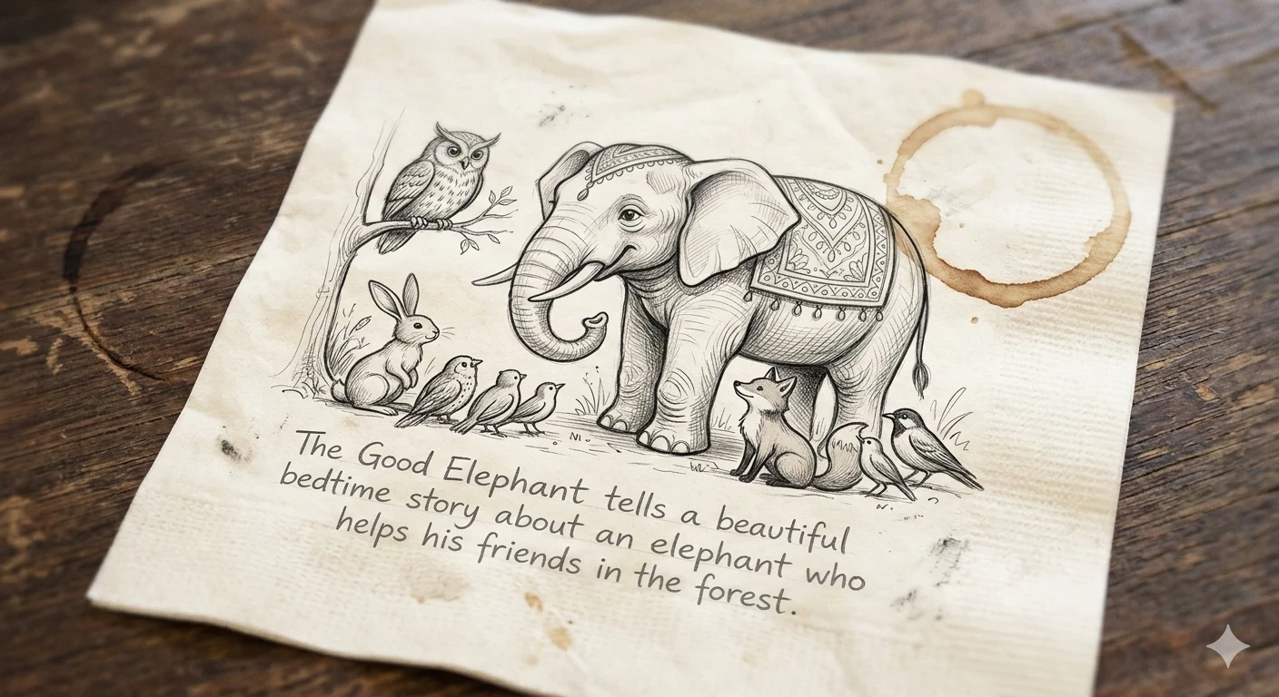 image about قصة الفيل الطيب وأصدقاء الغابة – أجمل قصص أطفال قبل النوم تعلم التعاون والرحمة