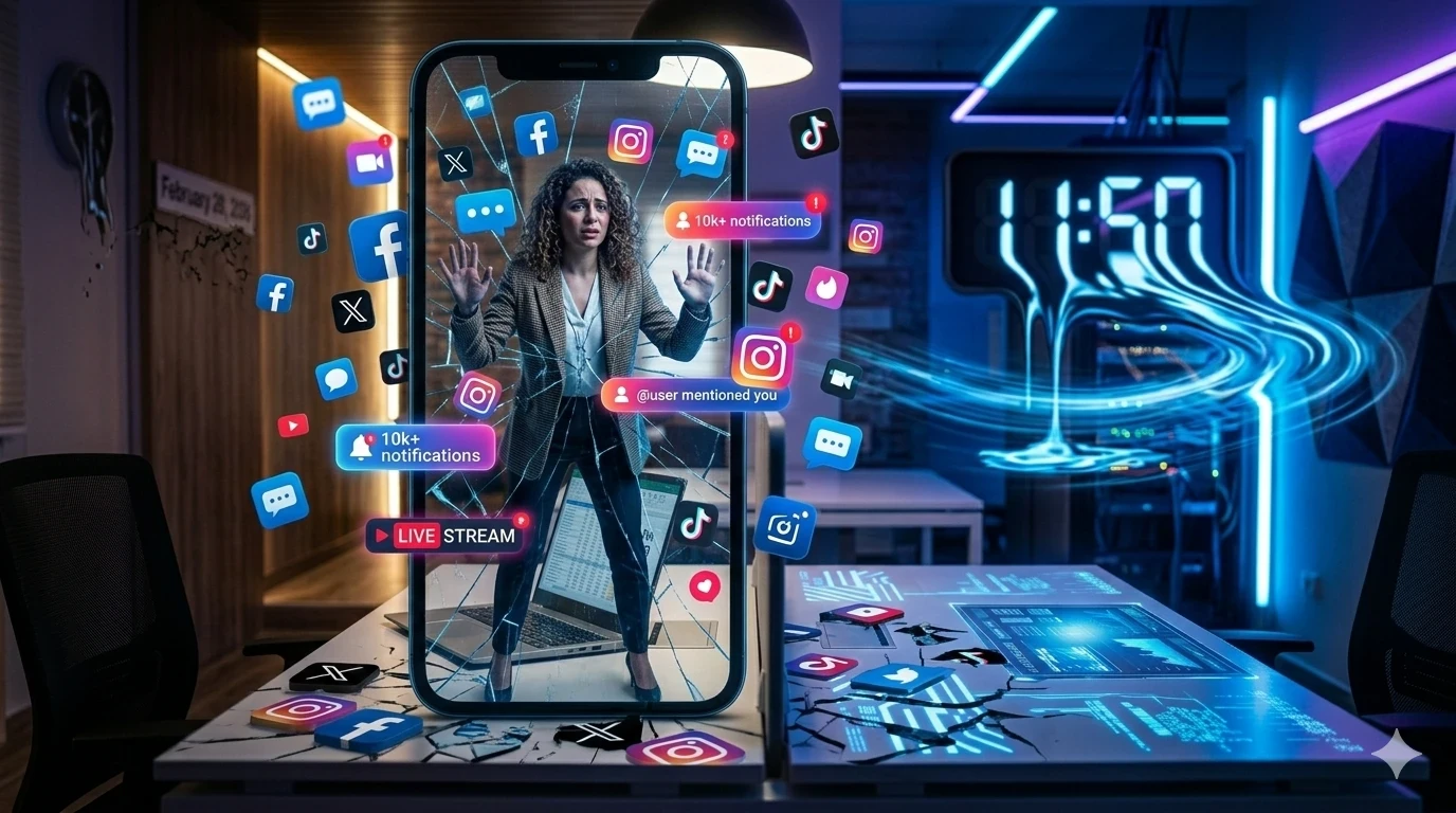 image about الحقيقة الصادمة: كم ساعة يسرق هاتفك من حياتك كل يوم؟