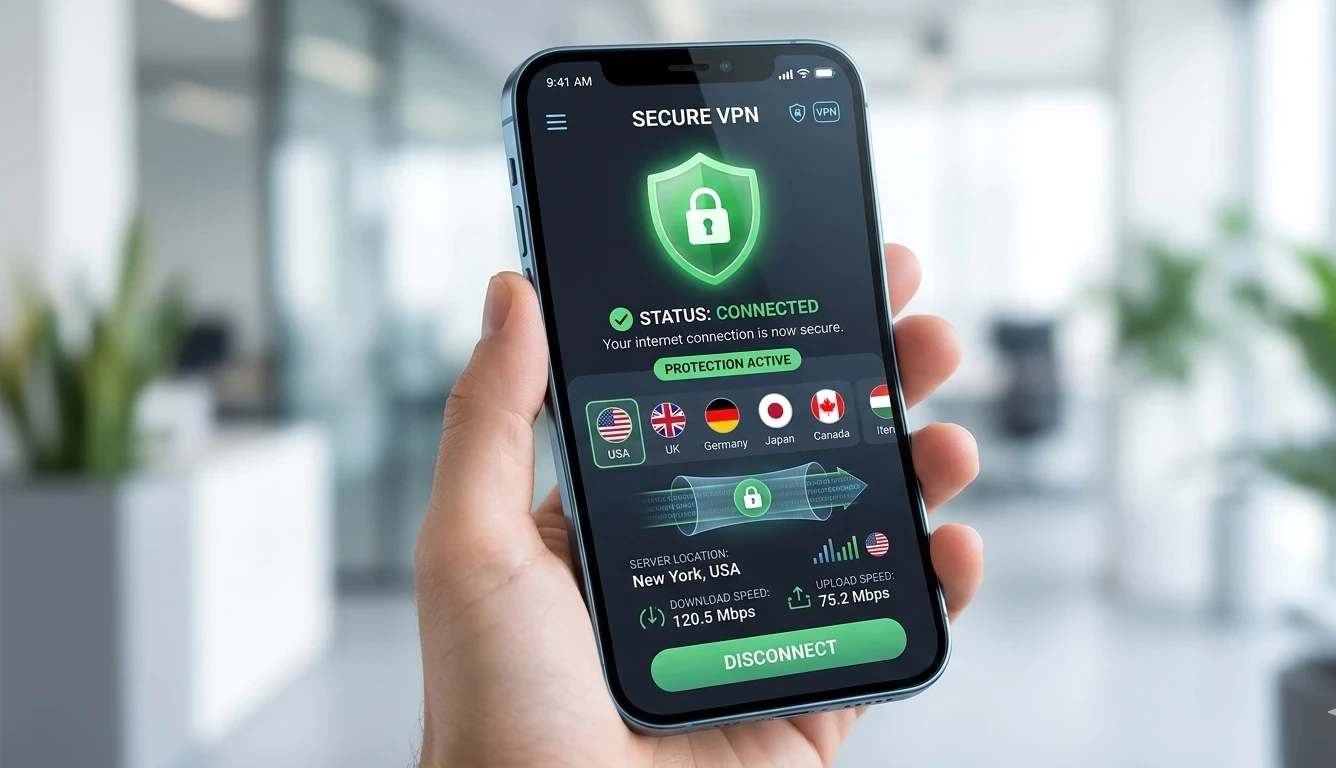 image about أفضل 5 تطبيقات VPN مجانية للاندرويد والايفون لفتح المواقع المحجوبة 2025