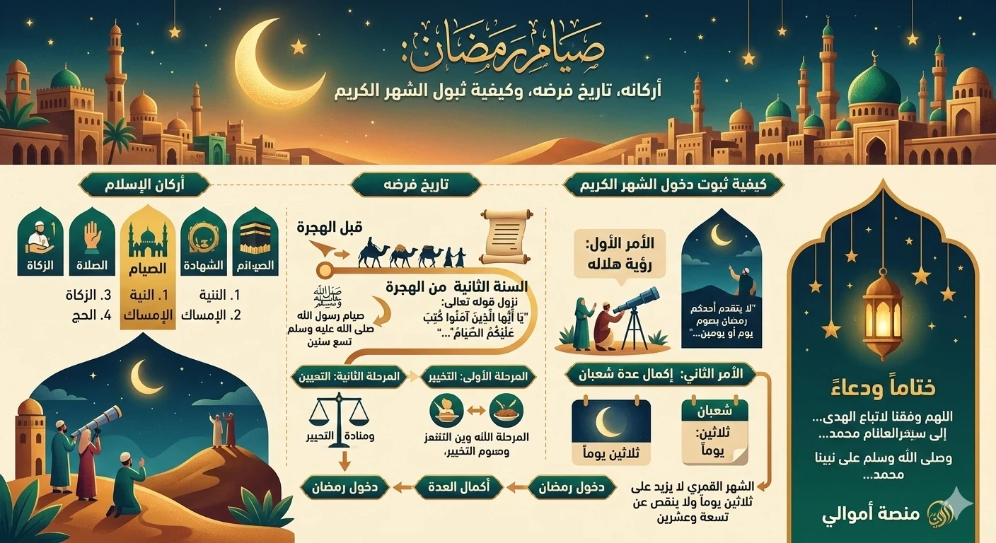 image about كل ما تريد معرفته عن أحكام صيام رمضان