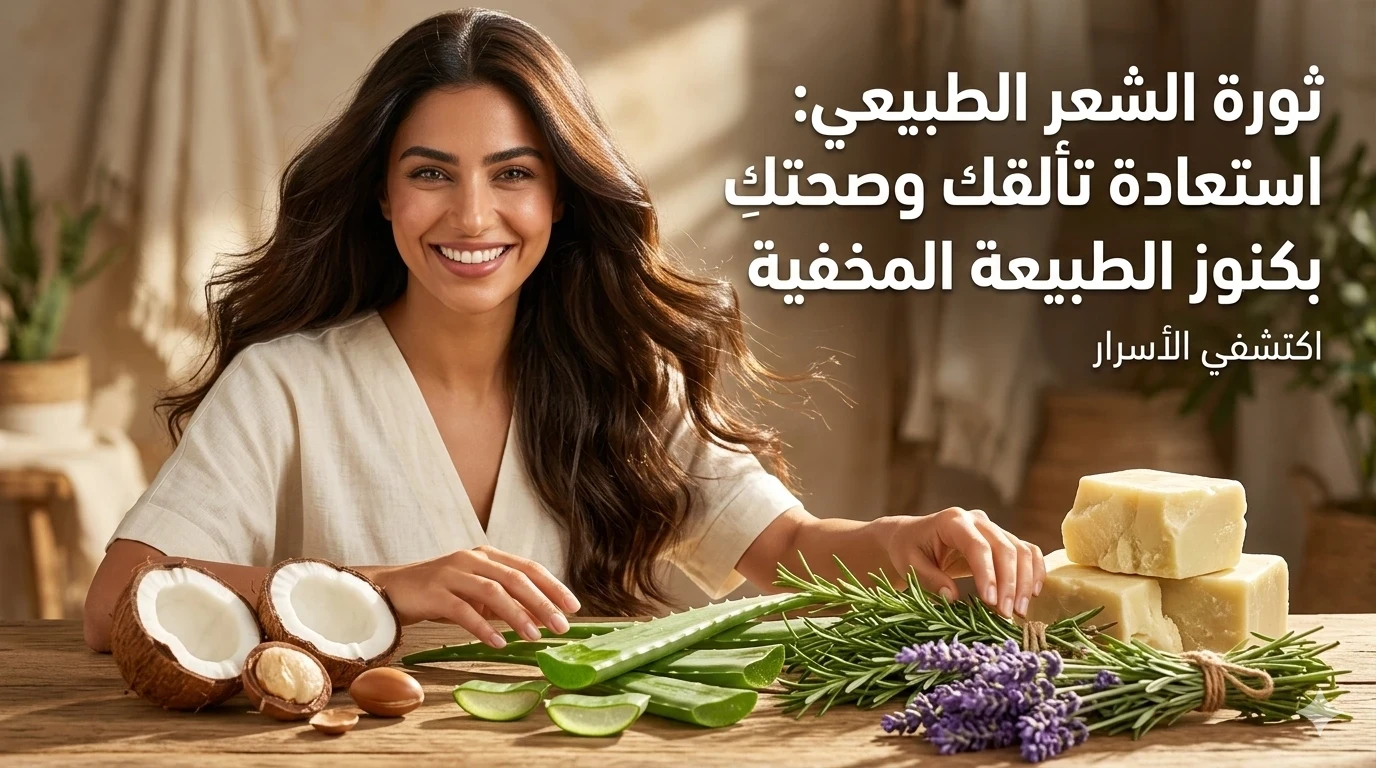 image about ثورة الشعر الطبيعي: استعادة تألقك وصحتكِ بكنوز الطبيعة المخفية