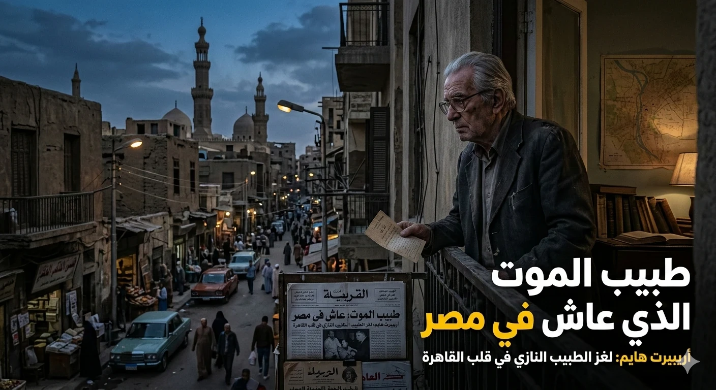 image about طبيب الموت الذي هرب إلى مصر