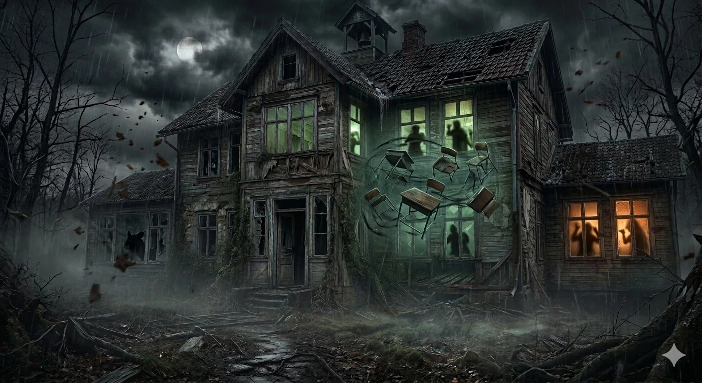 image about قصة ماريا (الجزء الثاني) - المدرسة المسكونة