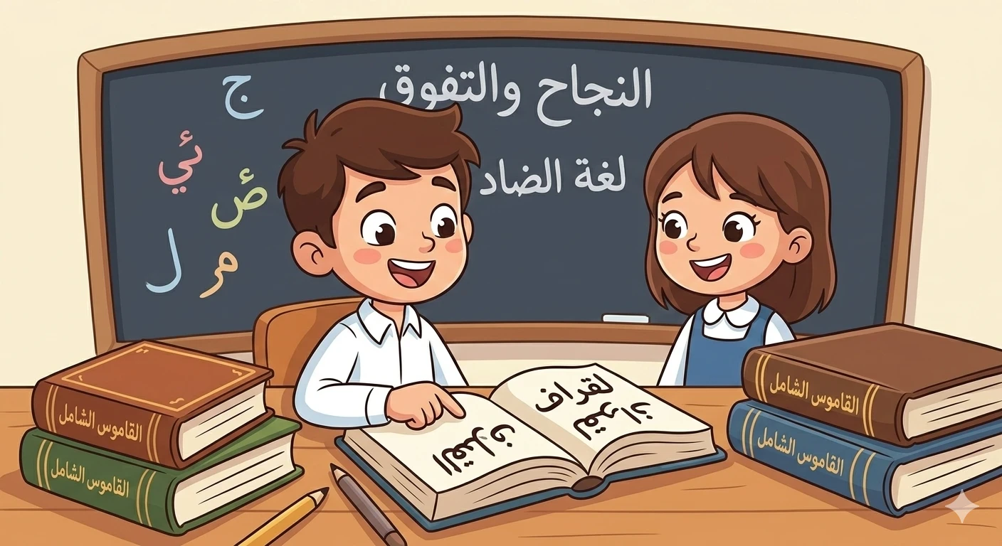 image about أقوى مرجع في اللغة العربية: أهم 500 كلمة ومعناها ومضادها للمتفوقينباحث عن التميز