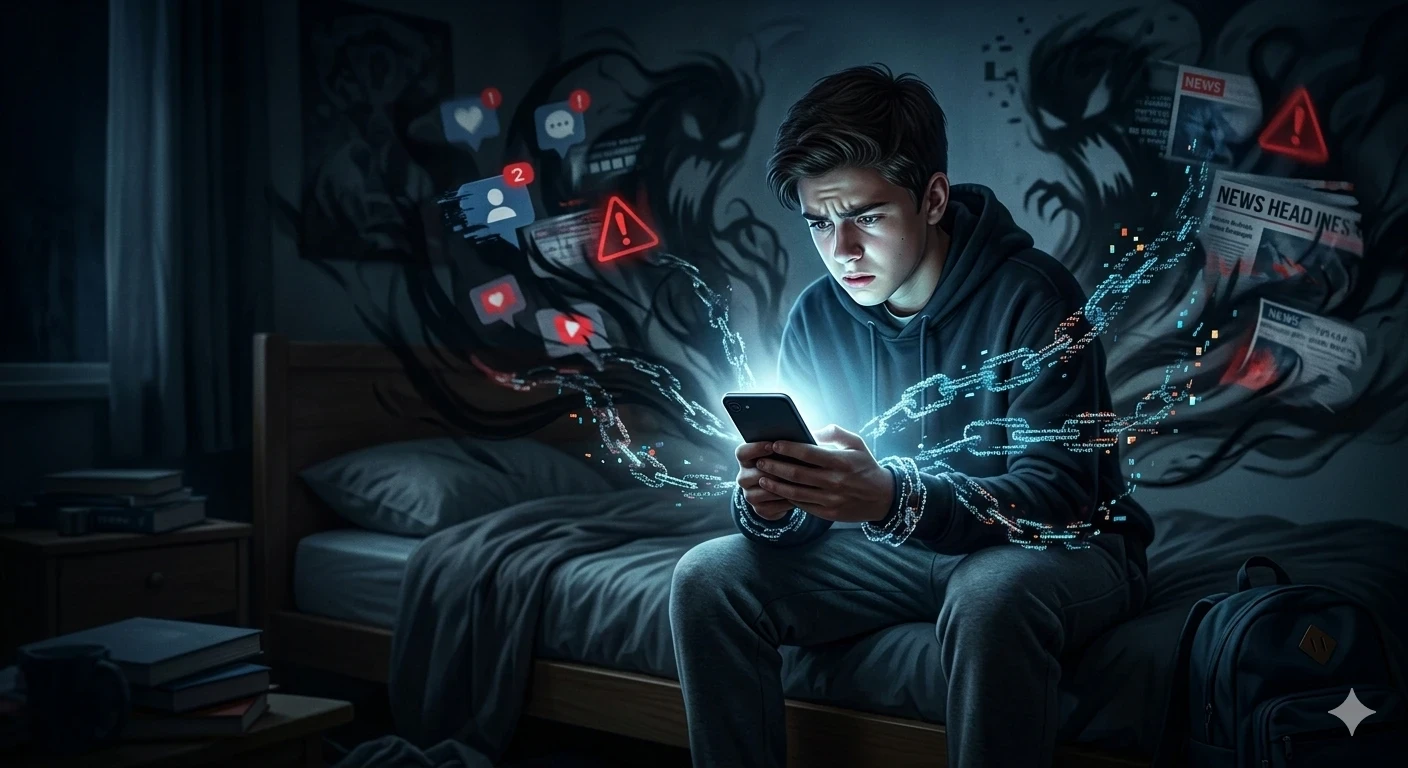 image about السمّ الرقمي الصامت: كيف تغزو الأفلام الإباحية عقول الأجيال وتُعيد تشكيل المجتمع من الداخل