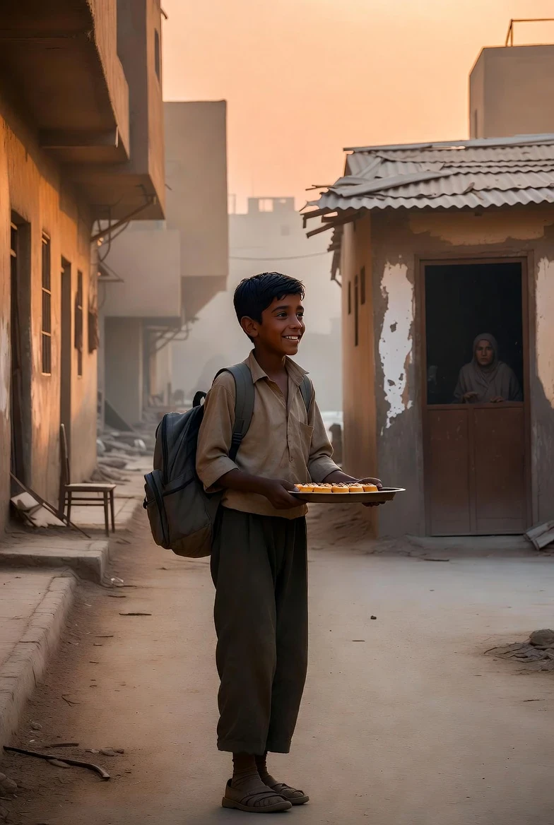 image about قصة زيد عماد… الطفل الذي حمل المسؤولية مبكرًا