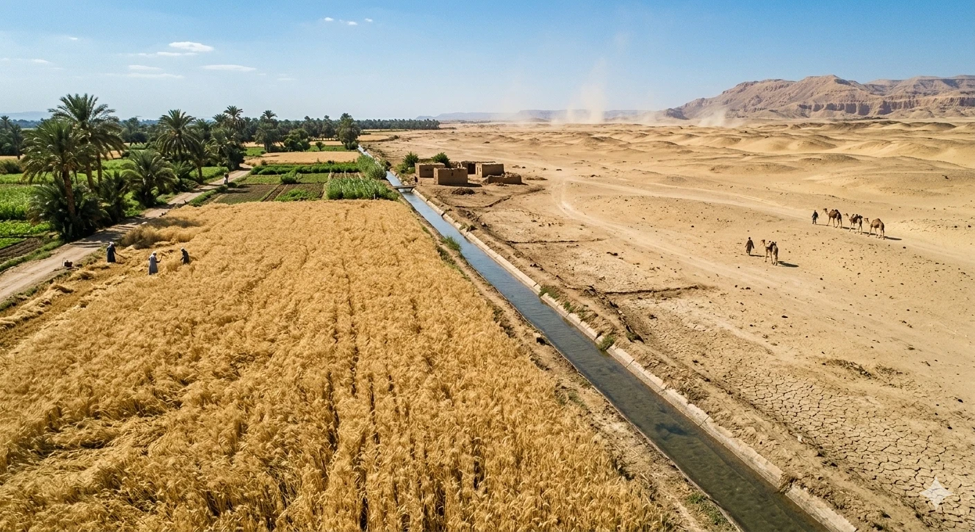 image about أهمية استصلاح الأراضي في سد الفجوة الغذائية وتحقيق الأمن الغذائي