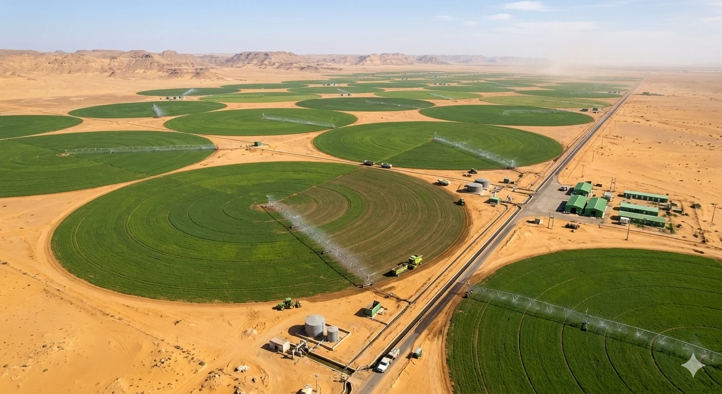 image about أهمية استصلاح الأراضي في سد الفجوة الغذائية وتحقيق الأمن الغذائي