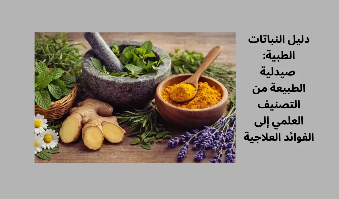 image about دليل النباتات الطبية: صيدلية الطبيعة من التصنيف العلمي إلى الفوائد العلاجية