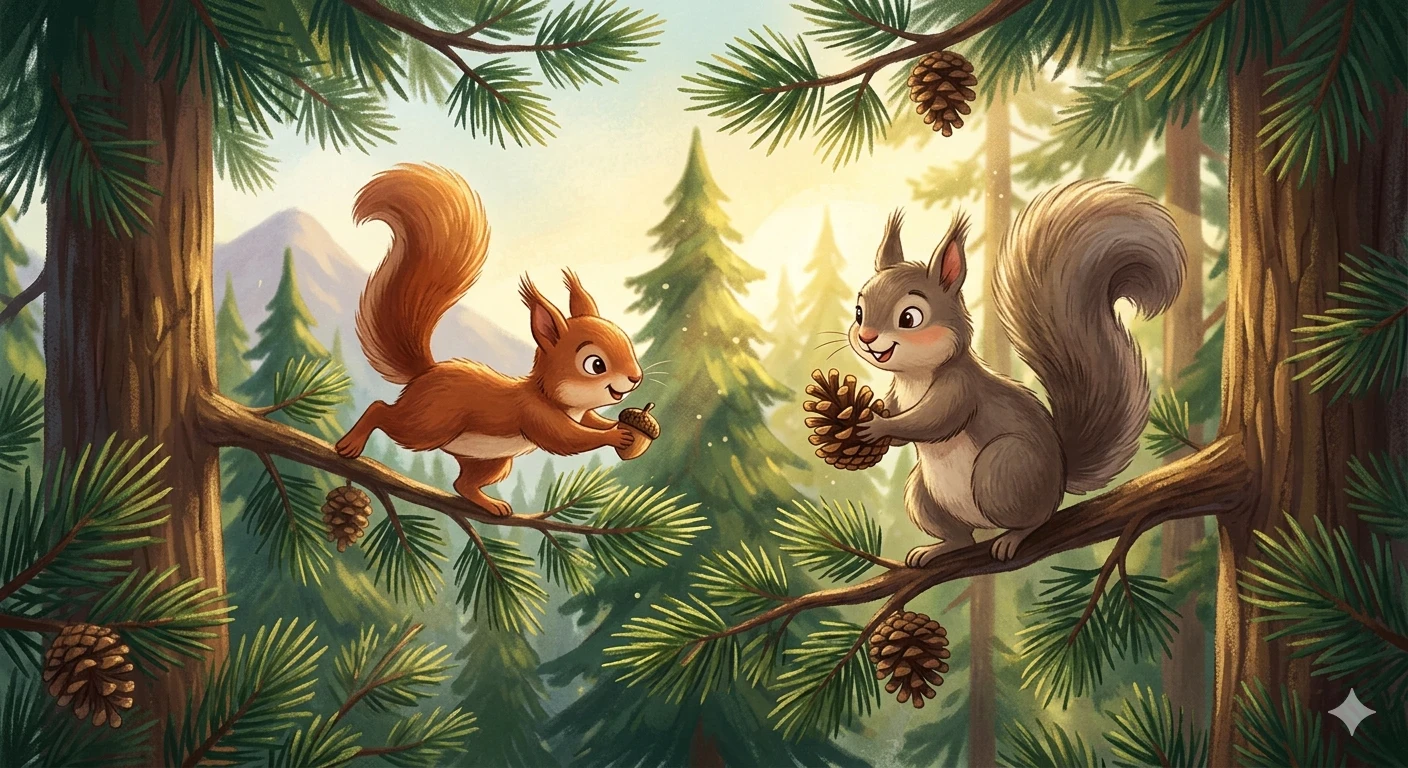 image about بندق و غابة الصنوبر