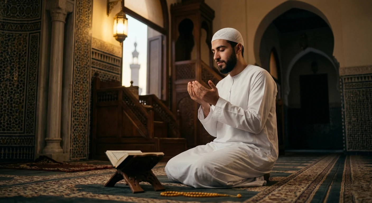 image about نور الاستجابة: رحلة في رحاب الدعاء: ​أسرار استجابة الدعاء وآداب المناجاة