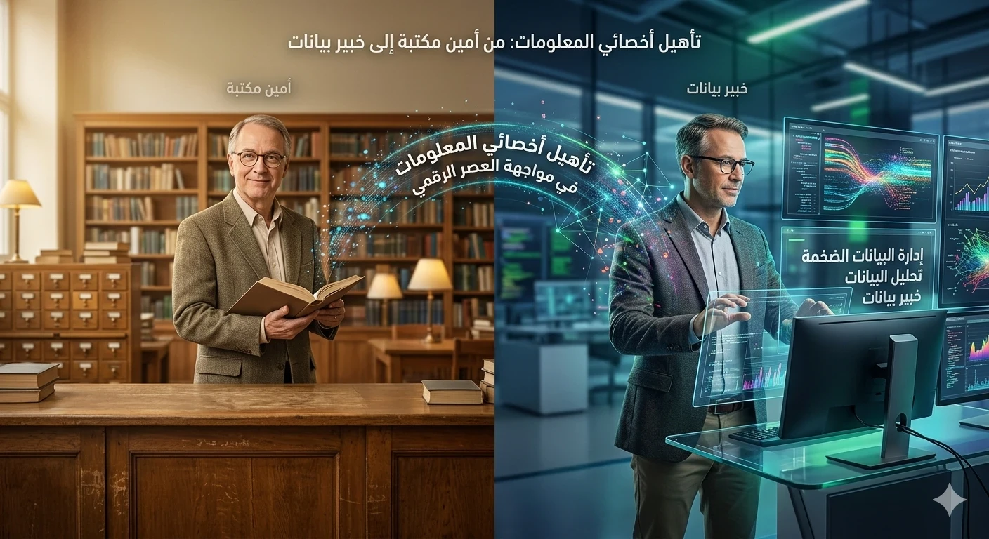 image about تأهيل أخصائي المعلومات في مواجهة العصر الرقمي: من 