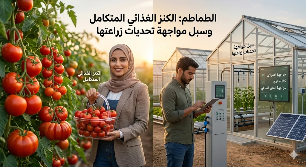 image about الطماطم: الكنز الغذائي المتكامل وسبل مواجهة تحديات زراعتها