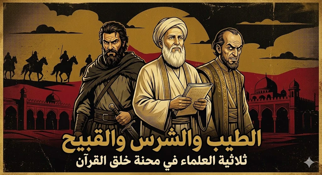 image about الطيب والشرس والقبيح: ثلاثية العلماء في محنة خلق القرآن