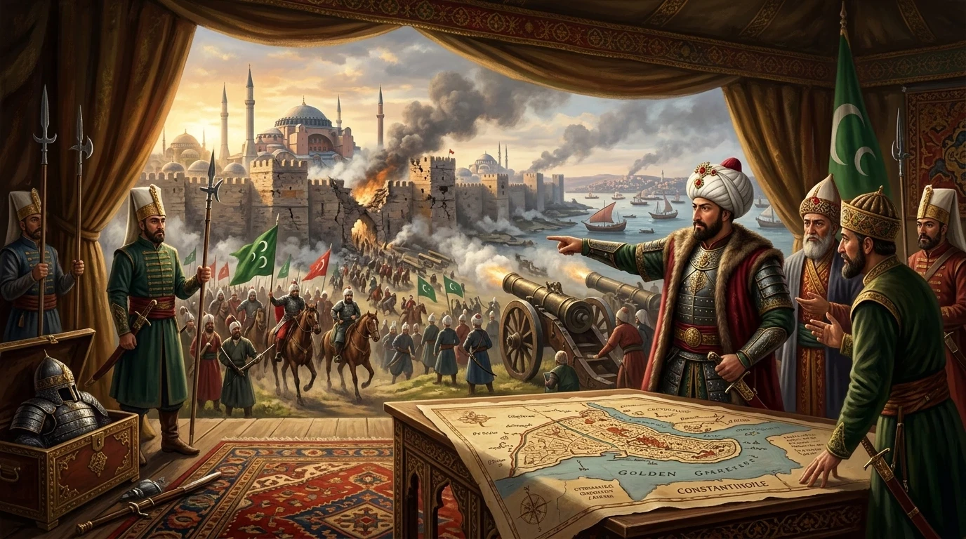 image about فتح القسطنطينية: كيف حقق محمد الفاتح أعظم انتصار في التاريخ؟
