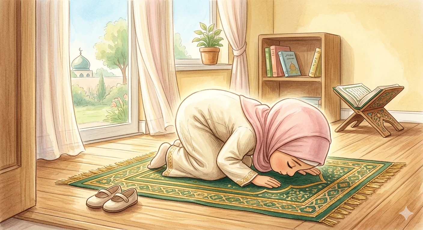 image about تعليم الصلاة للأطفال | دليل عملي لبناء عادة صالحة منذ الصغر