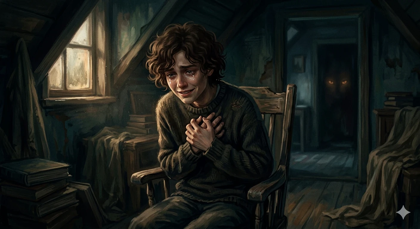 image about حين يختنق القلب بشعور عدم الاستحقاق