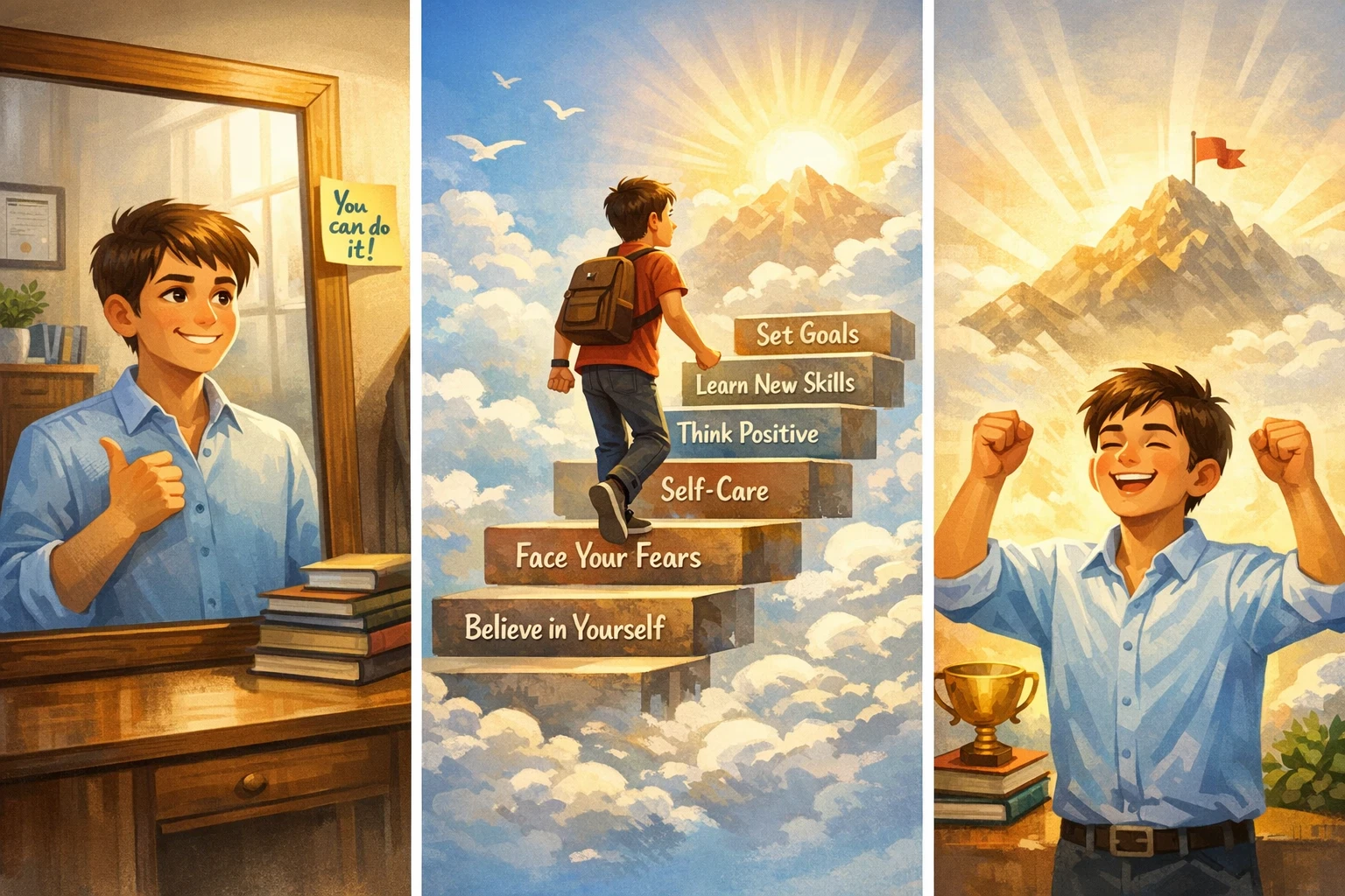 image about كيف تبني ثقتك بنفسك في 7 خطوات بسيطة