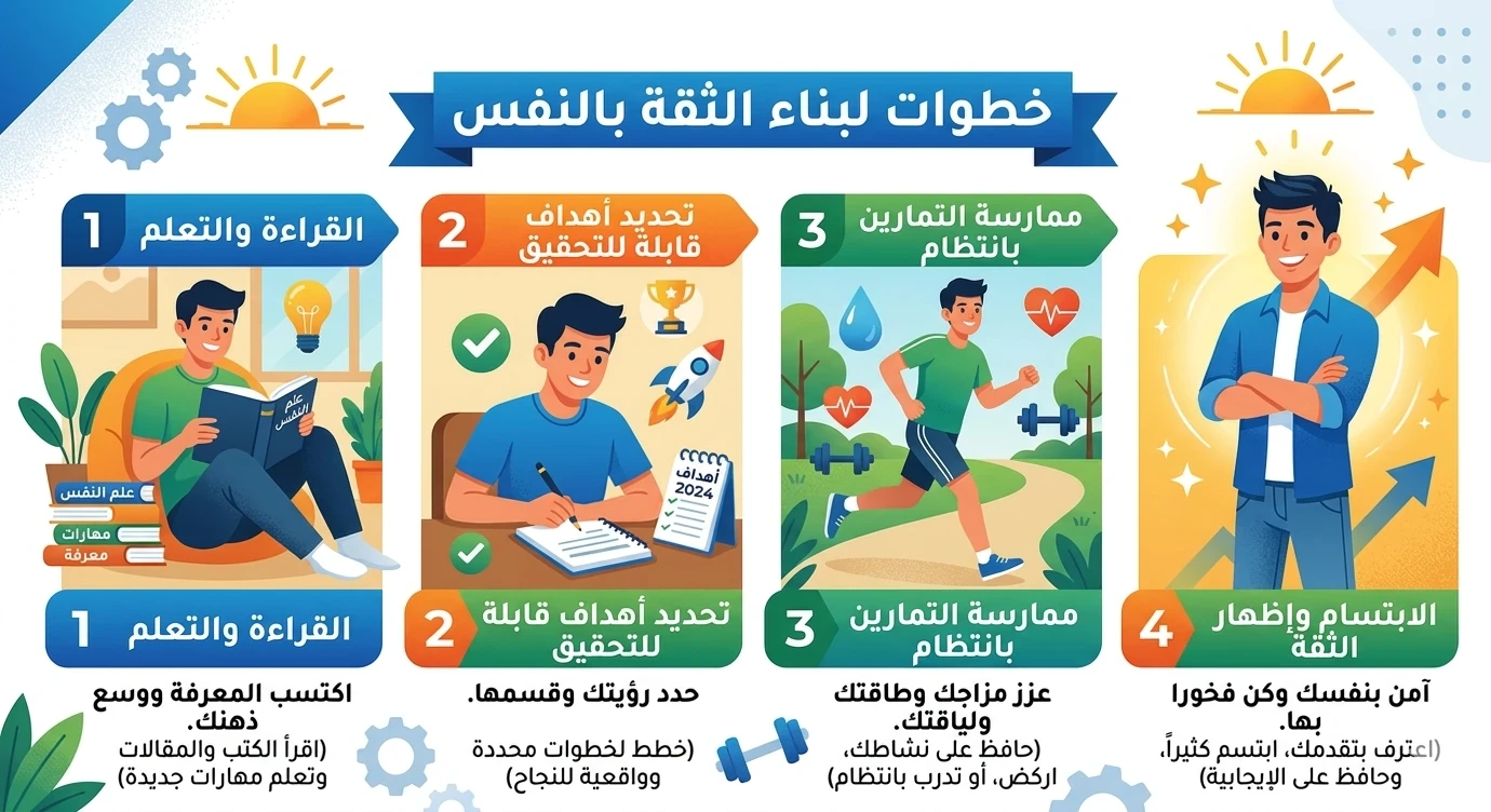 image about كيف تبني ثقتك بنفسك في 7 خطوات بسيطة
