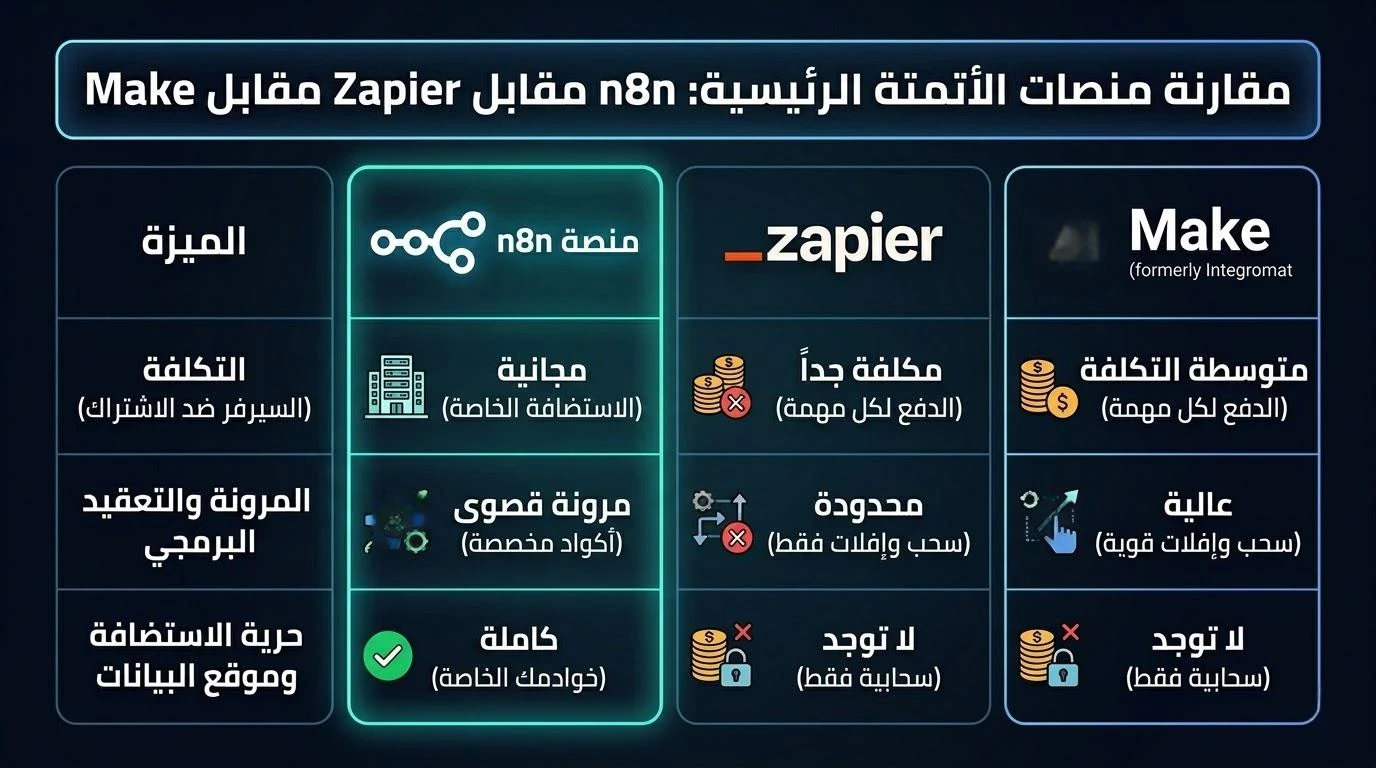 image about دليلك الشامل لأداة n8n: أتمتة المهام وتوفير الوقت للمبتدئين والشركات