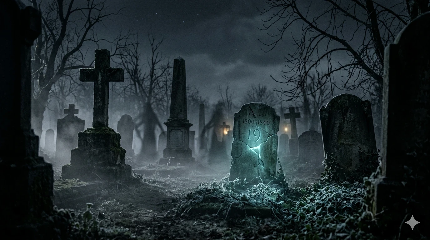 image about ظلال المقبرة القديمة: سرّ القبر رقم 19