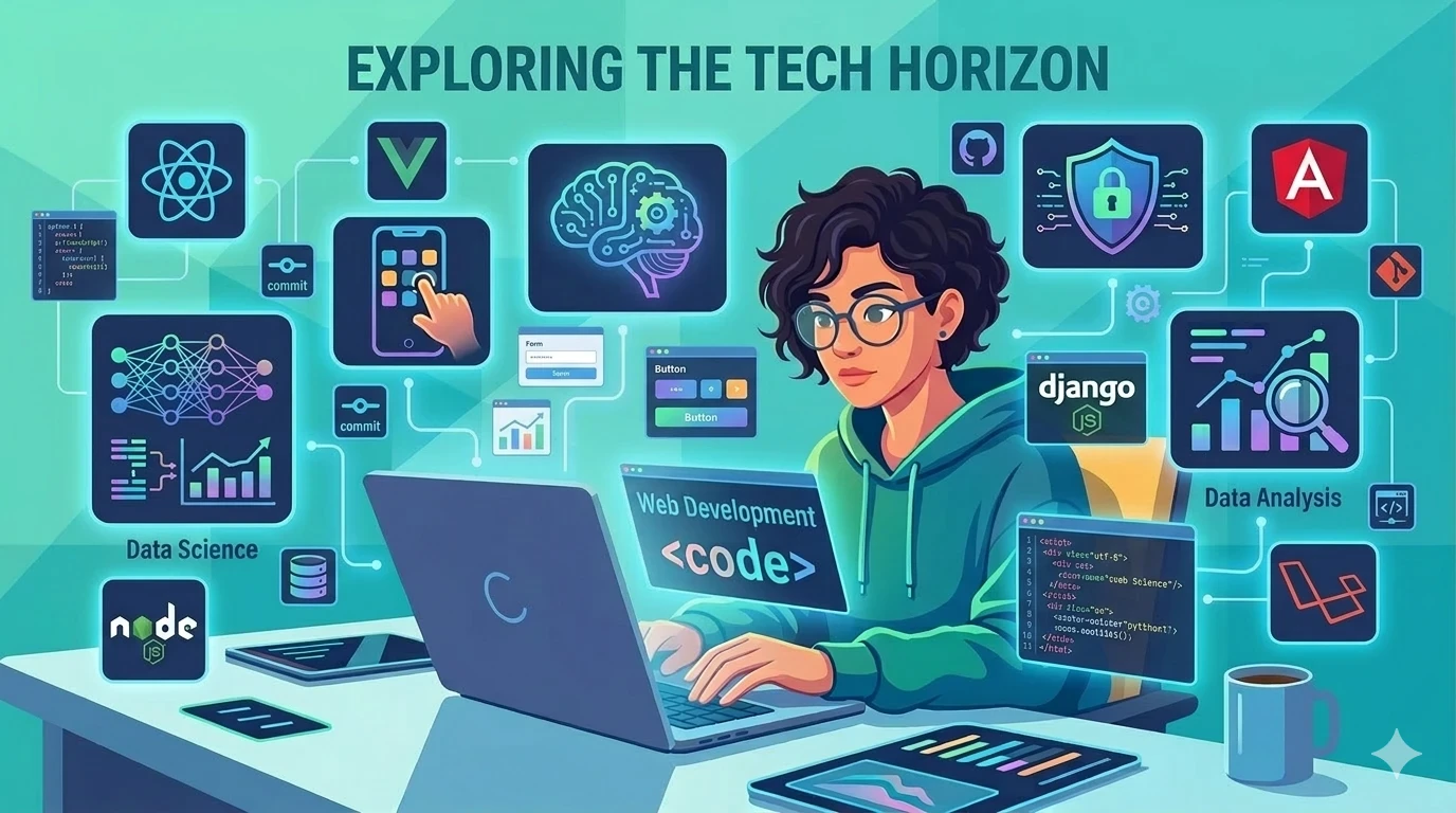 image about 💻 كل أسرار تطوير الويب: Front-End وBack-End وframework خطوة خطوة!