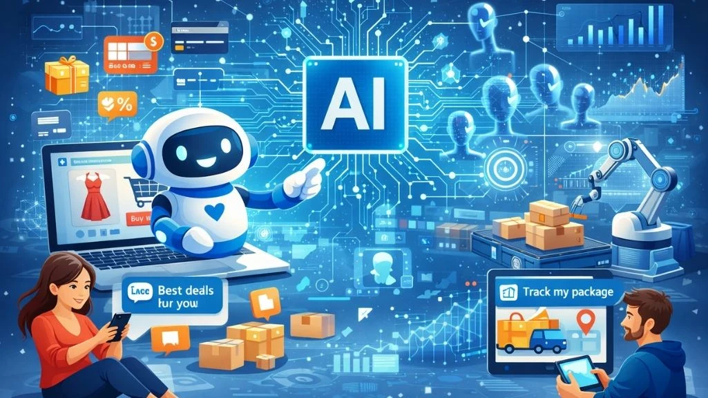image about مستقبل التجارة الإلكترونية في ظل الذكاء الاصطناعي: هل ستتغير قواعد اللعبة بالكامل؟