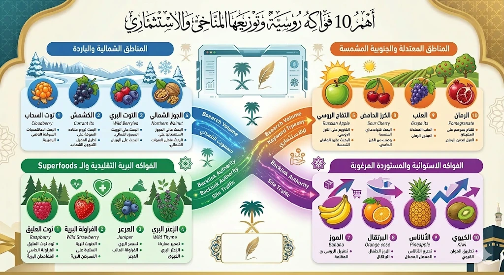 image about كنوز الطبيعة الروسية: دليل شامل لأهم الفواكه والمحاصيل بين الشغف والاستثمار
