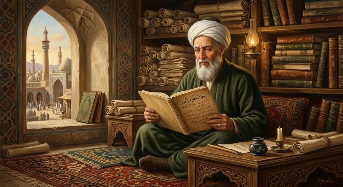 image about الإمام أبو حامد الغزالي: قصة العالم الذي هزّ عرش الفلسفة وغيّر مسار الفكر الإسلامي