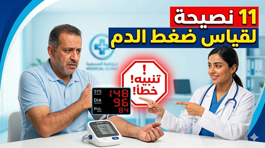 image about 11 خطأ شائع في قياس ضغط الدم