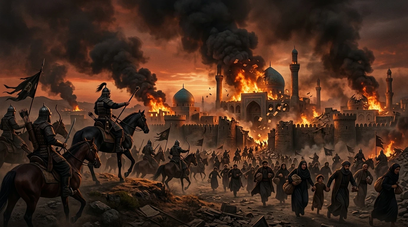 image about سقوط بغداد: اليوم الذي بكت فيه الحضارة