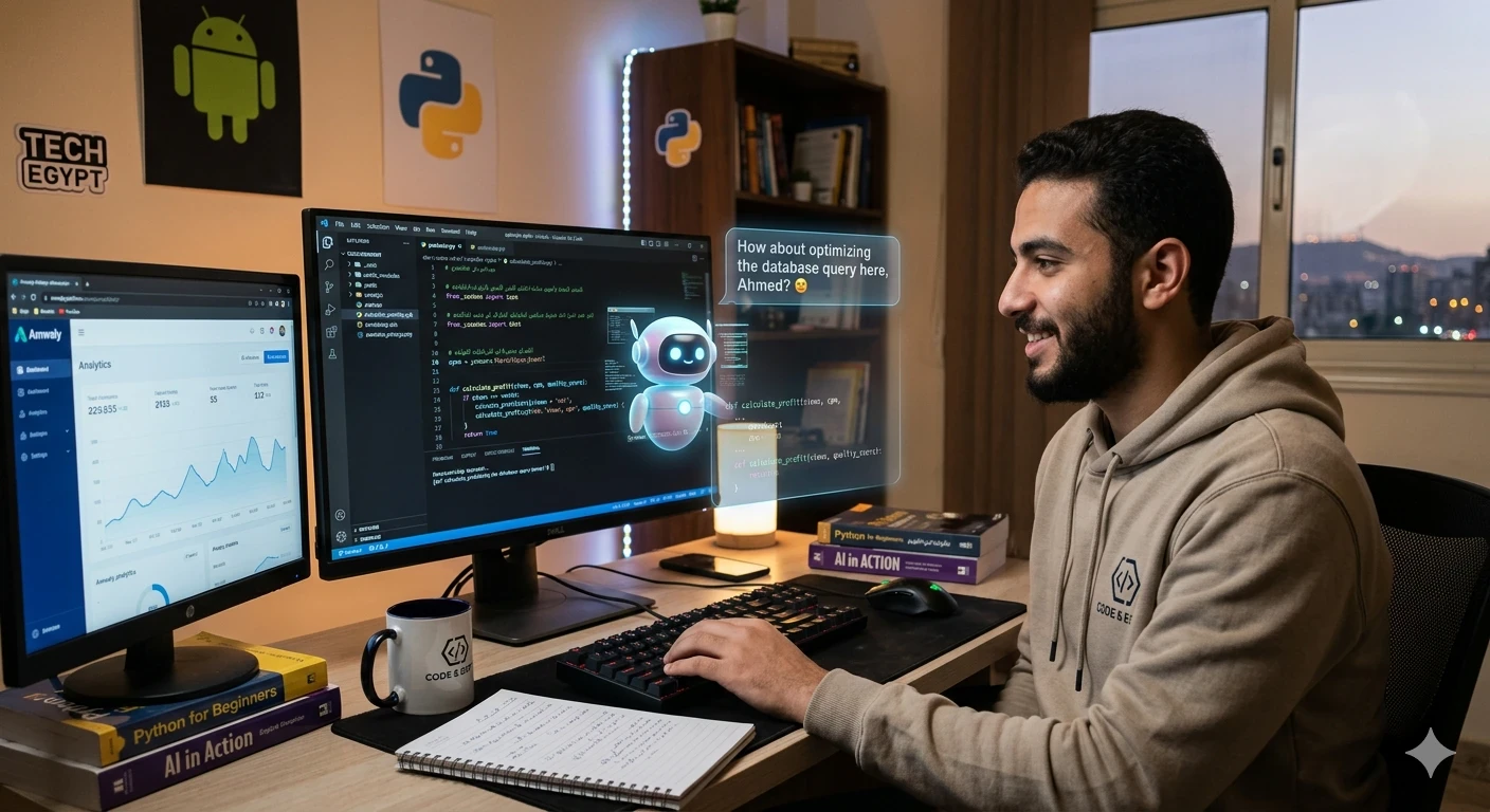 image about هل فعلاً البرمجة انتهت؟ مستقبلك في عصر الذكاء الاصطناعي (كلام من القلب)