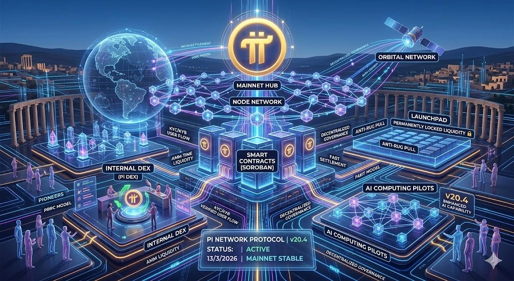 image about ثورة البروتوكول v20.4 وLaunchpad: هكذا تكتسح Pi Network أسواق الكريبتو عالمياً
