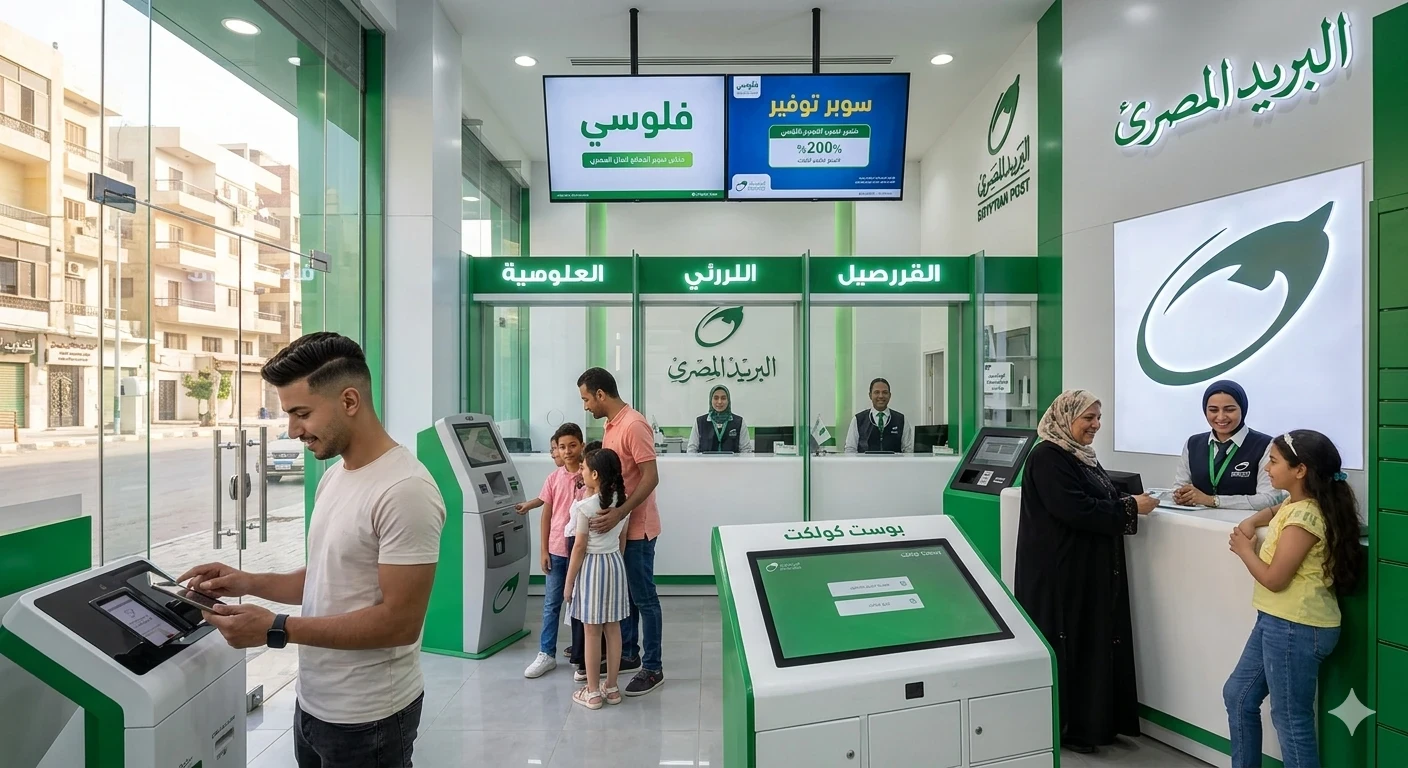 image about ممثل البريد المصري في خدمتكم