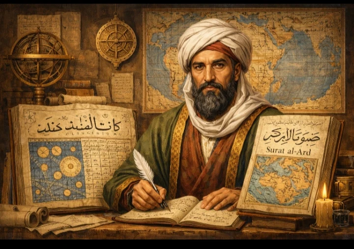 image about محمد بن موسى الخوارزمي: مؤسس علم الجبر ورائد الرياضيات الحديثة