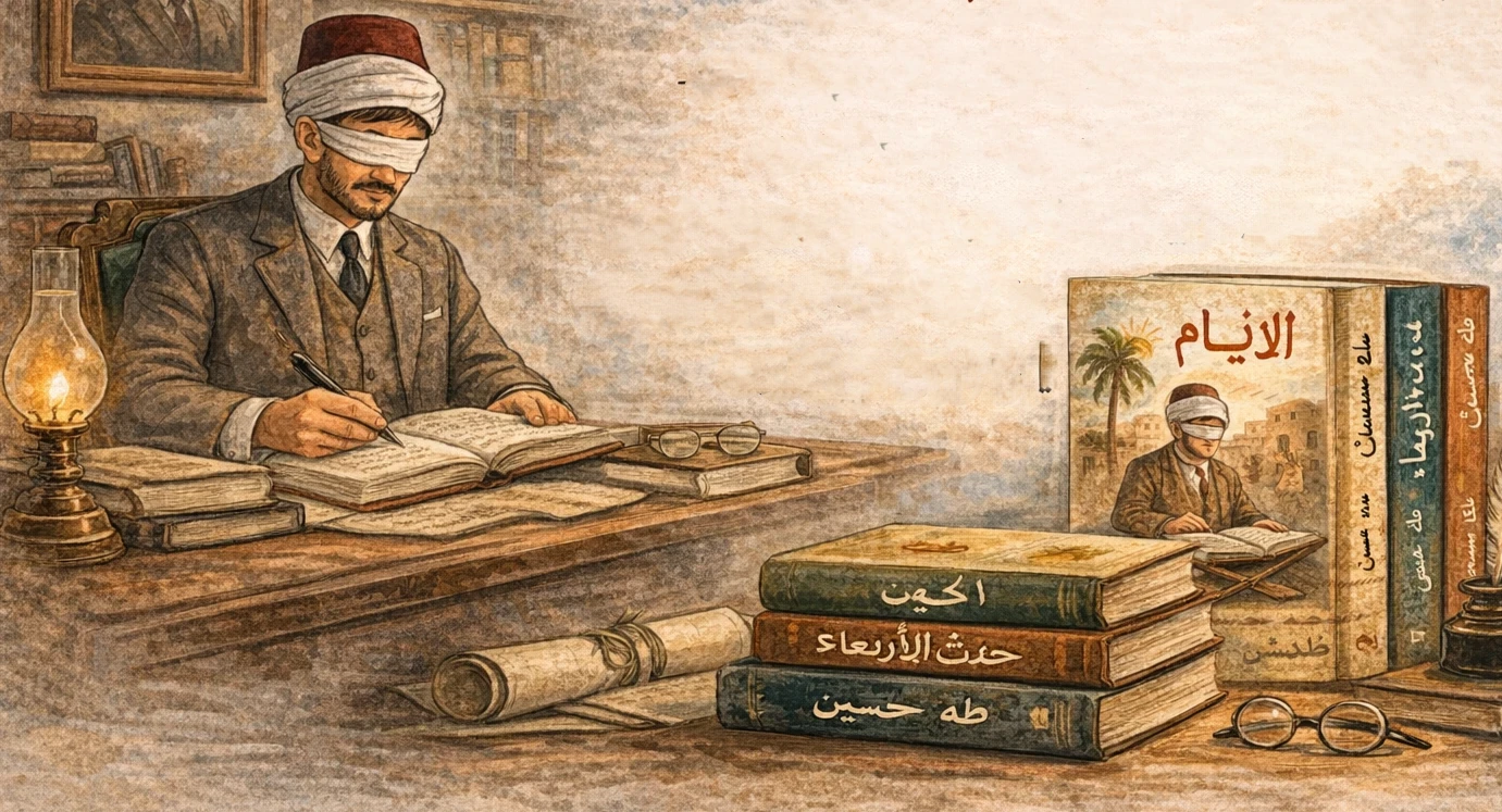 image about طه حسين.... قصة عميد الأدب العربي ورحلته الإبداعية.