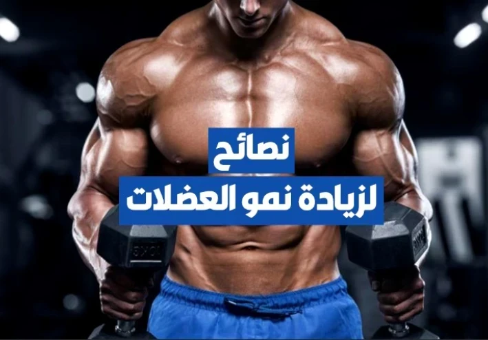 image about خمس نصايح لنمو العضلات 