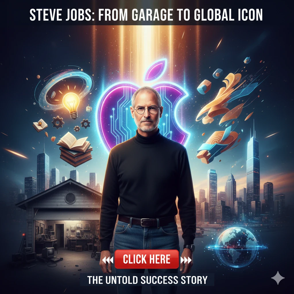 image about من غرفة صغيرة إلى شركة عالمية: ماذا تعلمنا قصة نجاح ستيف جوبز؟
