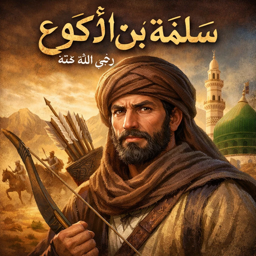 image about سَلَمة بن الأكوع: العَدّاء الشجاع وفارس الإسلام