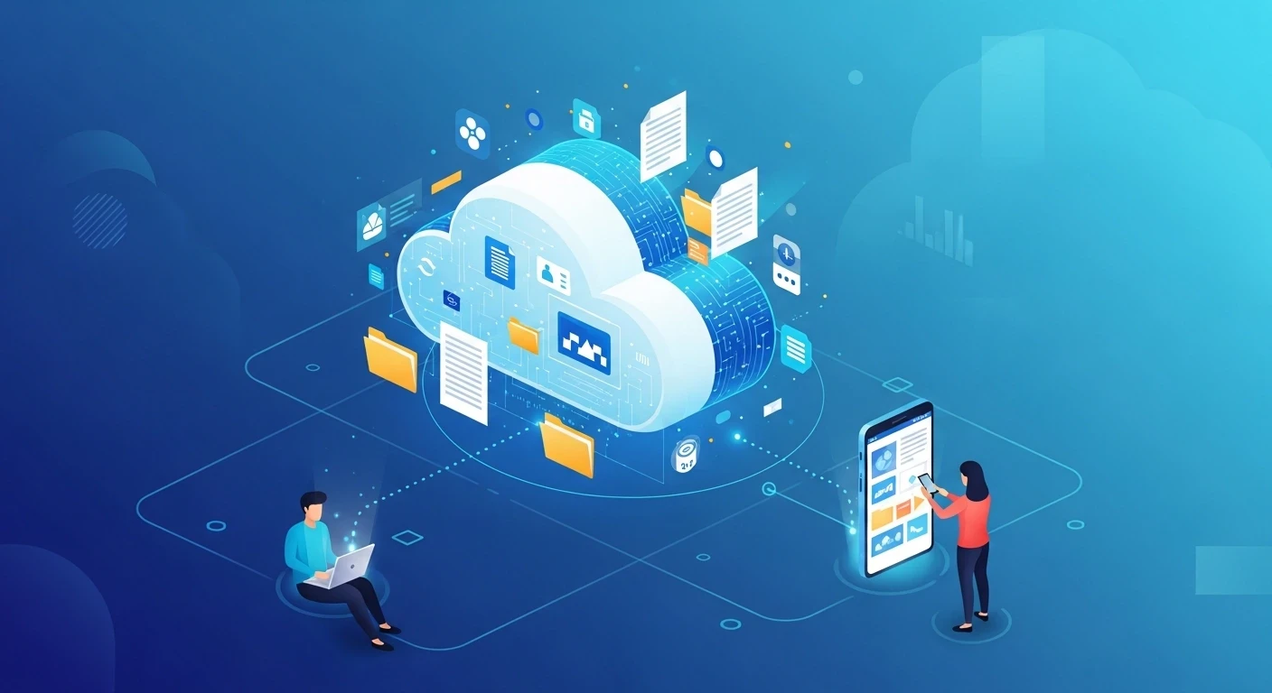 image about ما هو التخزين السحابي؟ وكيف يحافظ على ملفاتك من الضياع