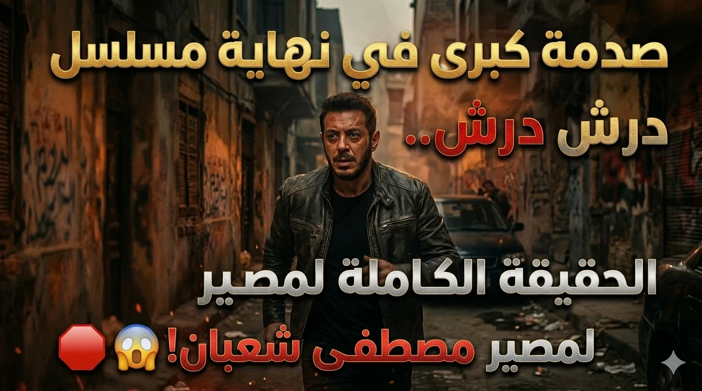 image about نهاية مسلسل درش الحلقة 30.. تسريبات نارية وموعد العرض والقنوات الناقلة في رمضان 2026 2