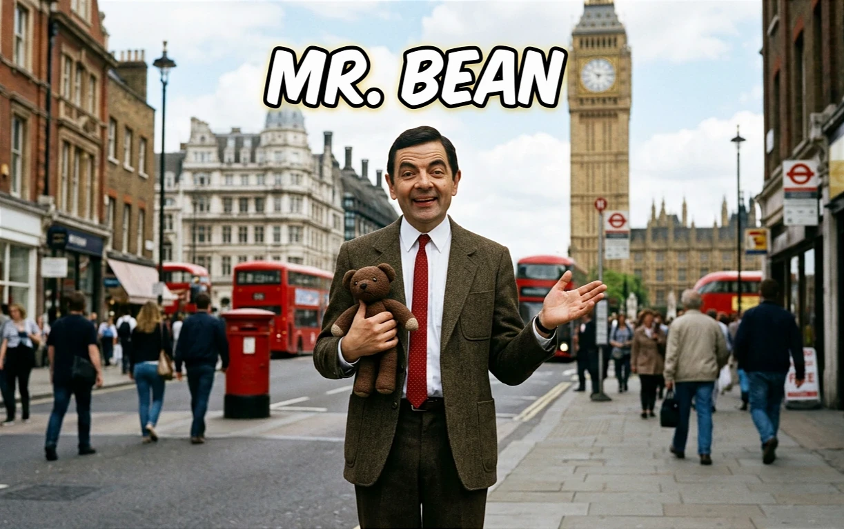 image about مستر بين طفل في جسد رجل