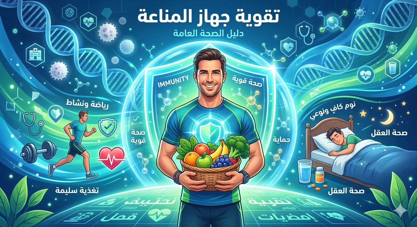 image about 7 عادات صحية يومية تقوي جهاز المناعة وتحميك من الأمراض في 2026