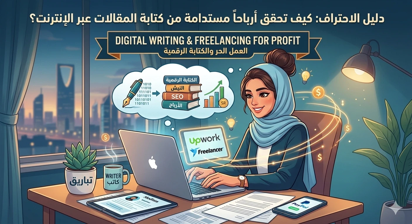 image about دليل الاحتراف: كيف تحقق أرباحاً مستدامة من كتابة المقالات عبر الإنترنت؟