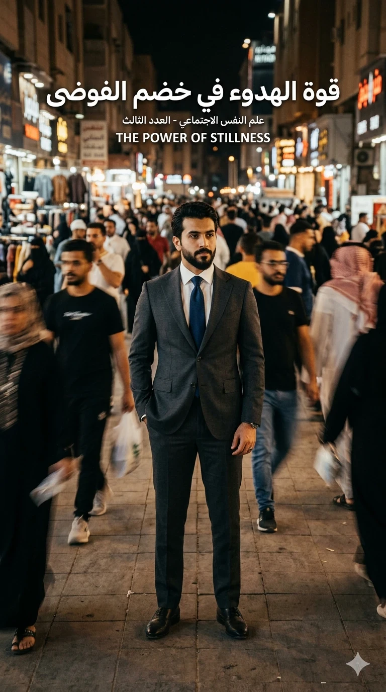 image about ليه بعض الناس بيكون عندها حضور قوي بدون كلام كثير؟ السر مش في الصوت العالي