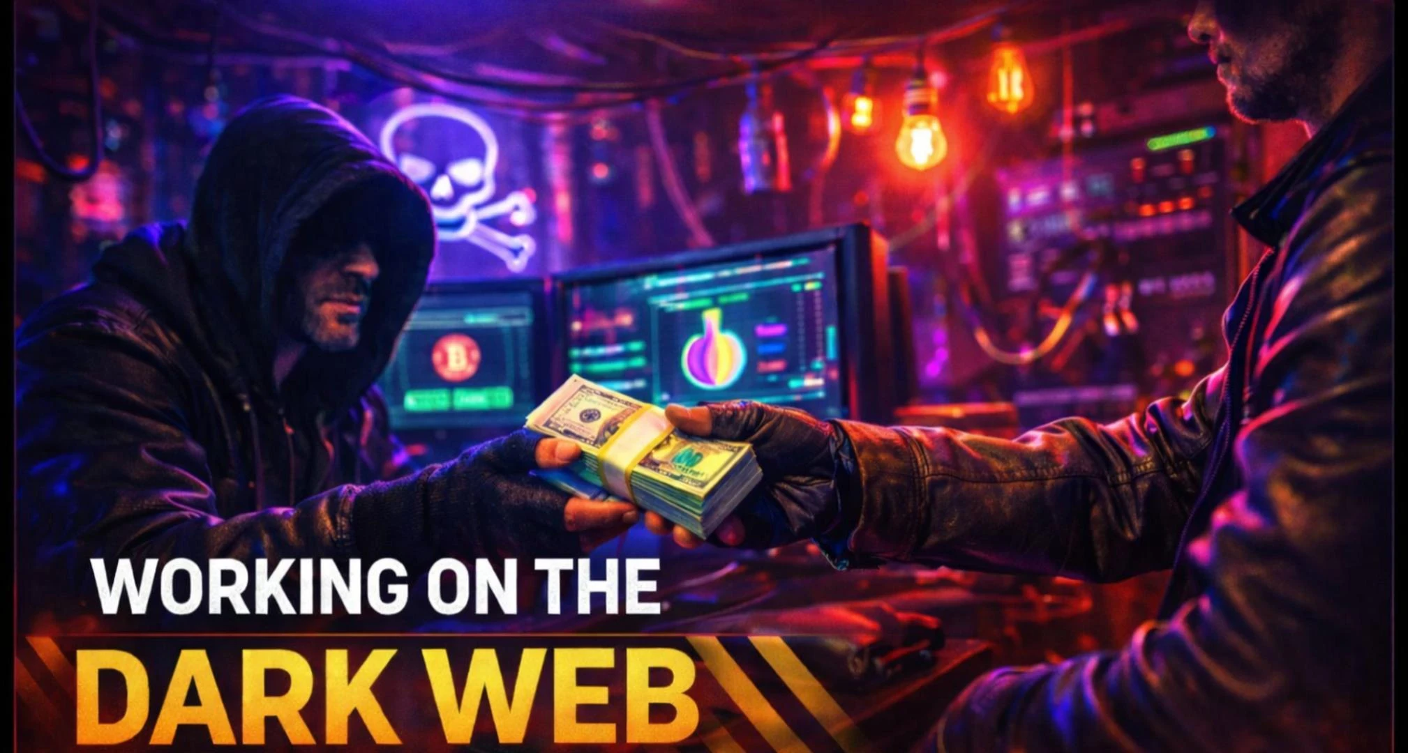 image about 💀 دخلت الدارك ويب لأكتشف وظائف سرية